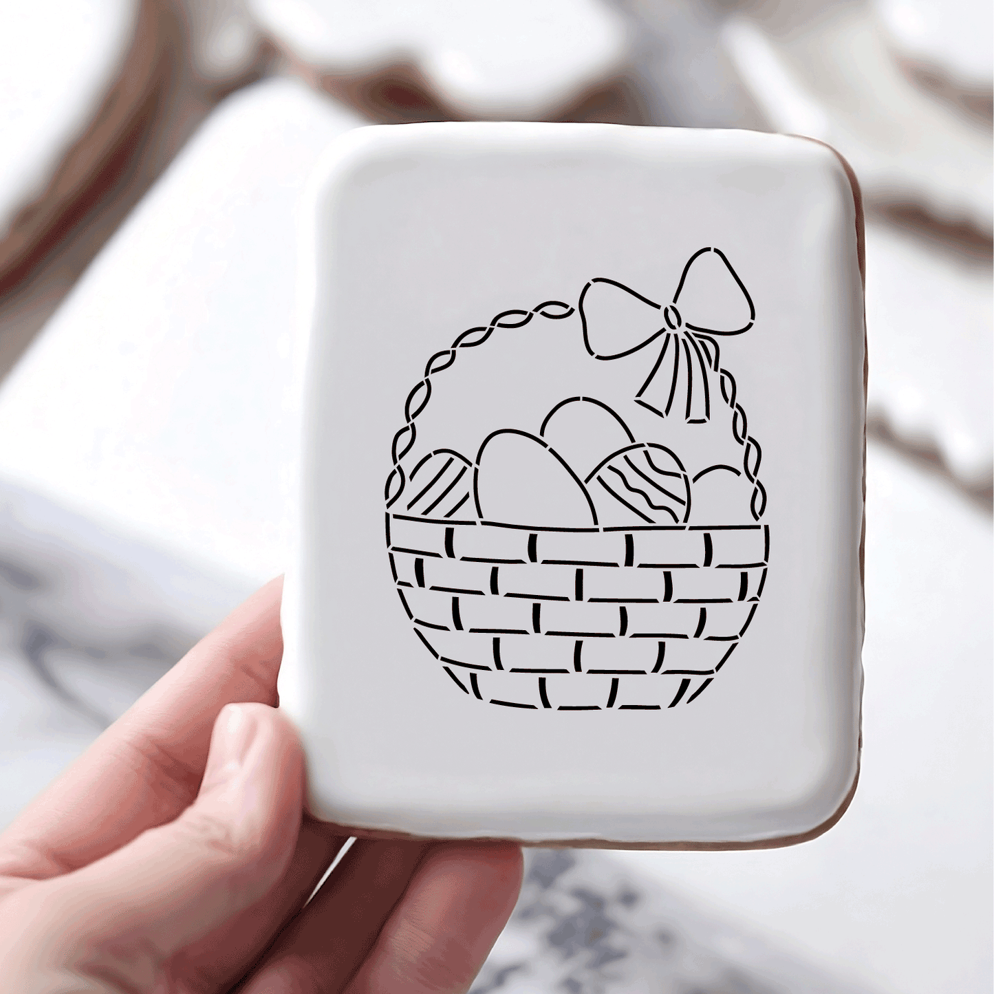 PYO Easter Basket Stencil - DIGITAL DOWNLOAD