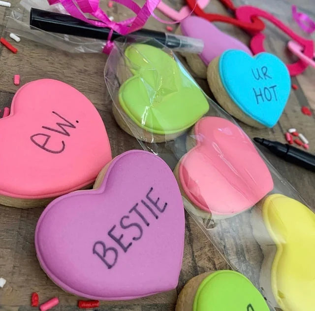 Cookie Couture Mini Edible Food Pens - Black