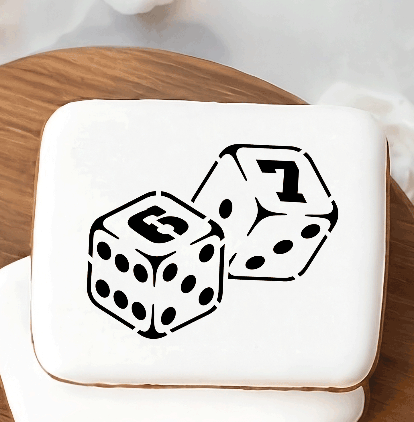 67 Dice Stencil - DIGITAL DOWNLOAD