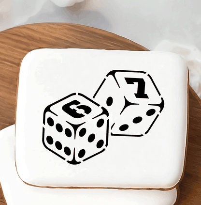 67 Dice Stencil - DIGITAL DOWNLOAD