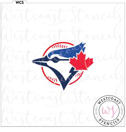 Blue Jays Stencil - Digital Download