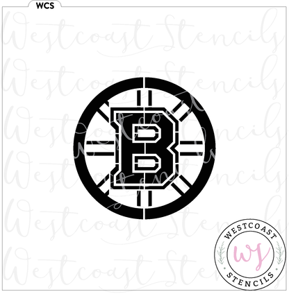 Boston Bruins Stencil - Digital Download