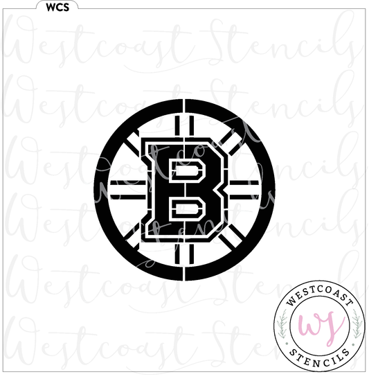 Boston Bruins Stencil - Digital Download