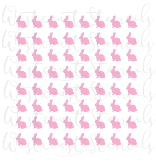 Bunny Sprinkle Stencil