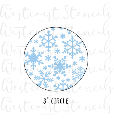 Christmas Snowflake Stencil