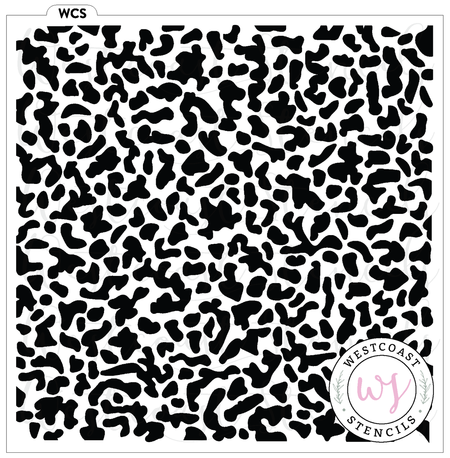 Composition Notebook Pattern Stencil - DIGITAL DOWNLOAD