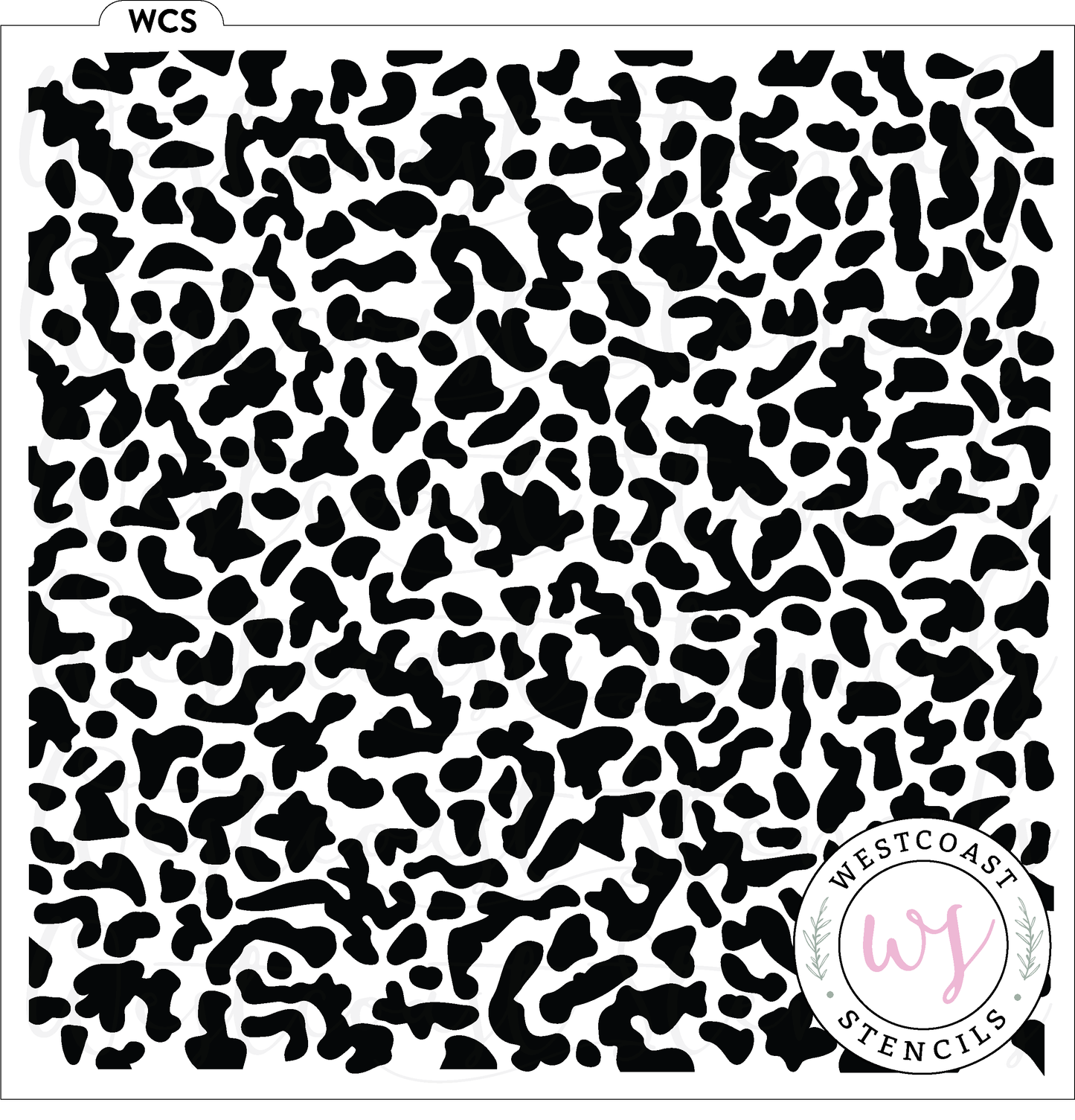 Composition Notebook Pattern Stencil - DIGITAL DOWNLOAD
