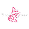 Witchy Kitten PYO Stencil - Drawn by Krista