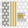 Daisies & Stripes - 9.5" x 2.625" Tall Backers