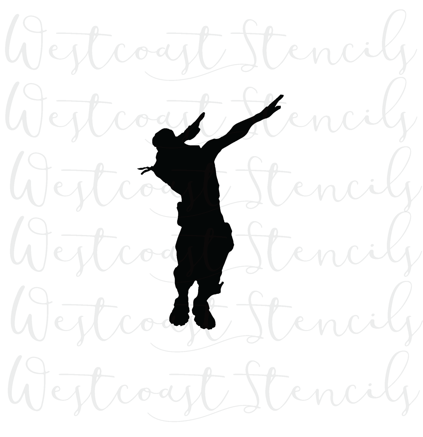 Fortnite Dancer 1 Stencil