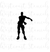Fortnite Dancer 2 Stencil
