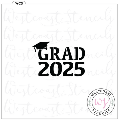Grad 2025 Stencil, Style 1