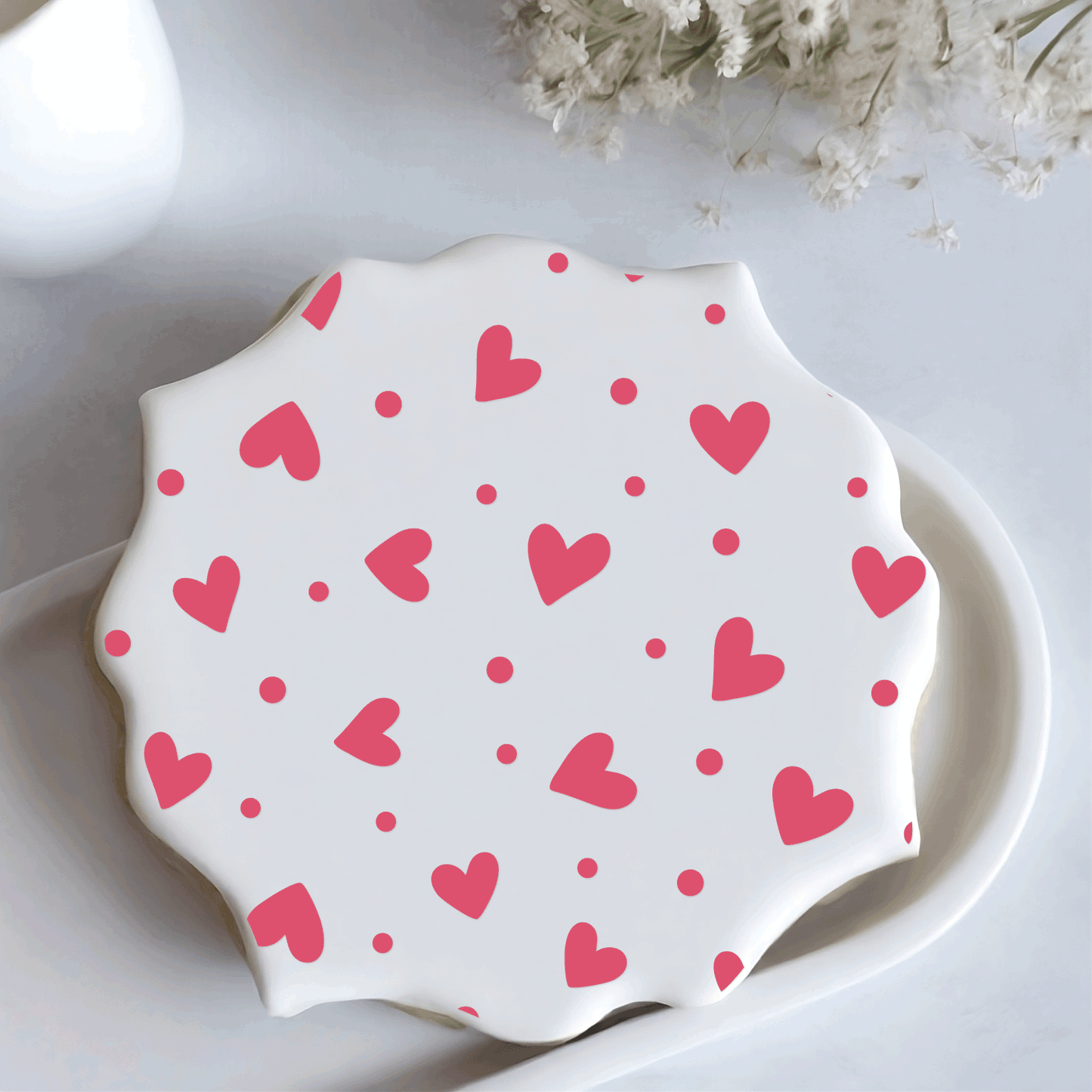 Heart Polka Dots - DIGITAL DOWNLOAD