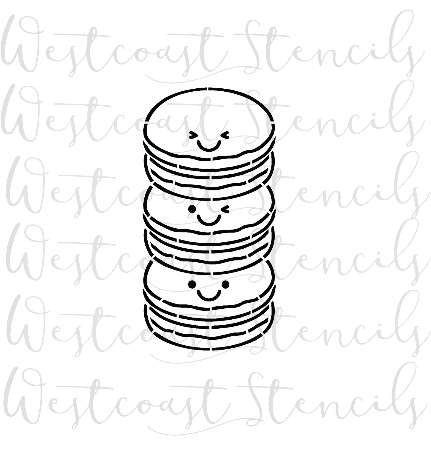 PYO Macaron Stack Stencil