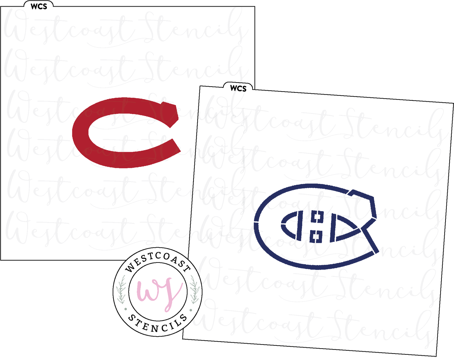 Montreal Canadians Stencil - Digital Download