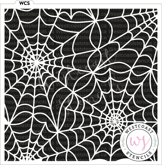 Multi Spider Web Stencil - DIGITAL DOWNLOAD