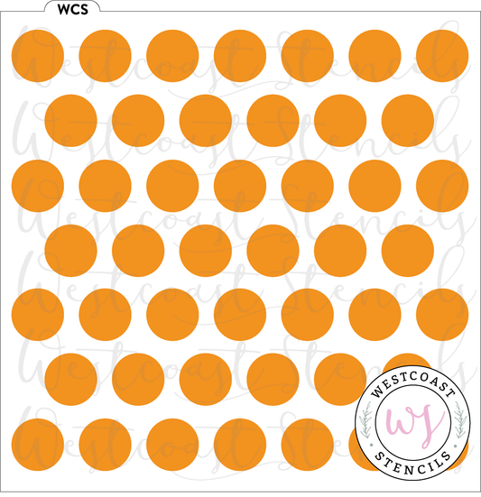 Polka Dot Jumbo Stencil - DIGITAL DOWNLOAD