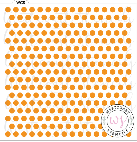 Polka Dot Small Stencil - DIGITAL DOWNLOAD