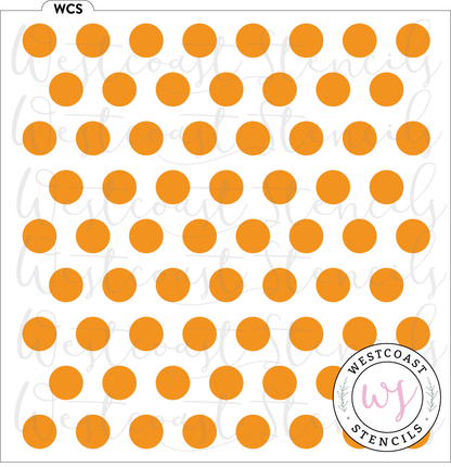 Polka Dot Large Stencil - DIGITAL DOWNLOAD