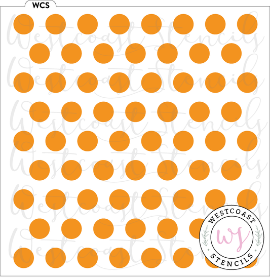 Polka Dot Large Stencil - DIGITAL DOWNLOAD