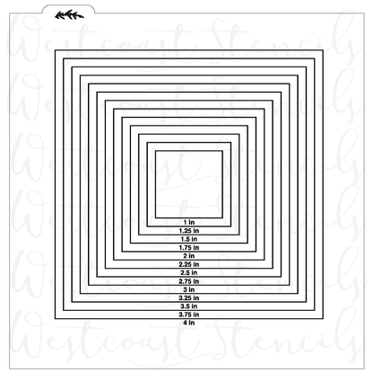 Stencil Size Guide - Square