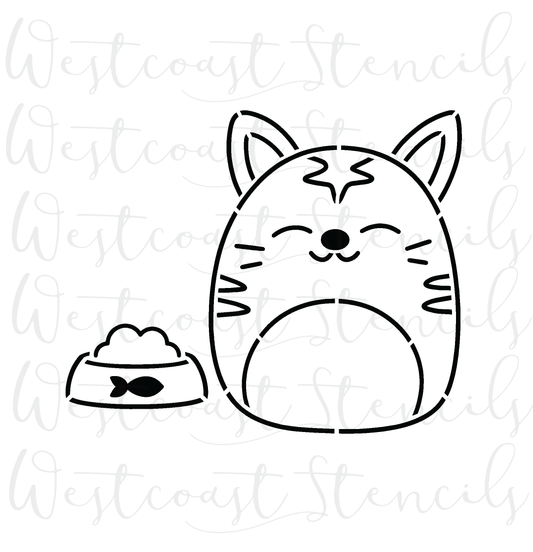 PYO Squishable Cat Stencil