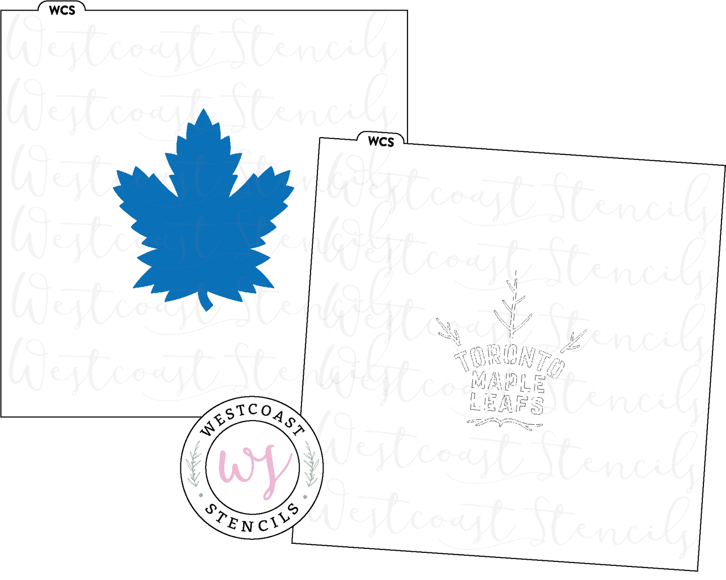 Toronto Maple Leafs Stencil - Digital Download