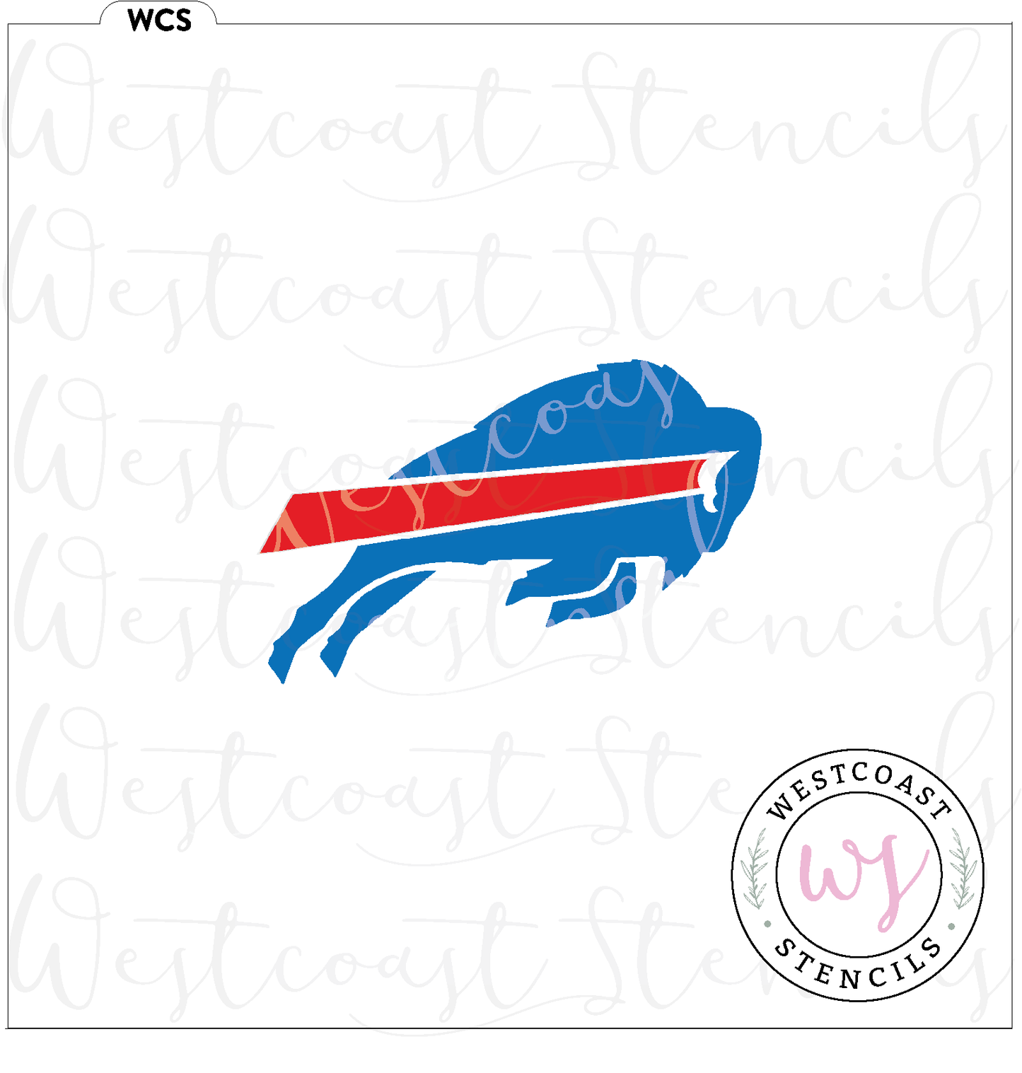 Buffalo Bills Stencil - Digital Download