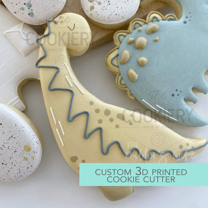 DINOSAUR COOKIE CUTTER - CUTE DINO COOKIE CUTTER - 3D PRINTED COOKIE CUTTER - TCK34189