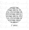 Merry Christmas Text, Style 2