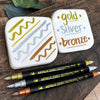 Cookie Couture Metallic Dual Tipped Food Pens