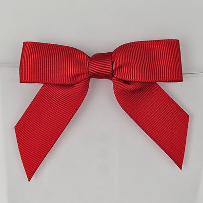 Bow - Red Grosgrain