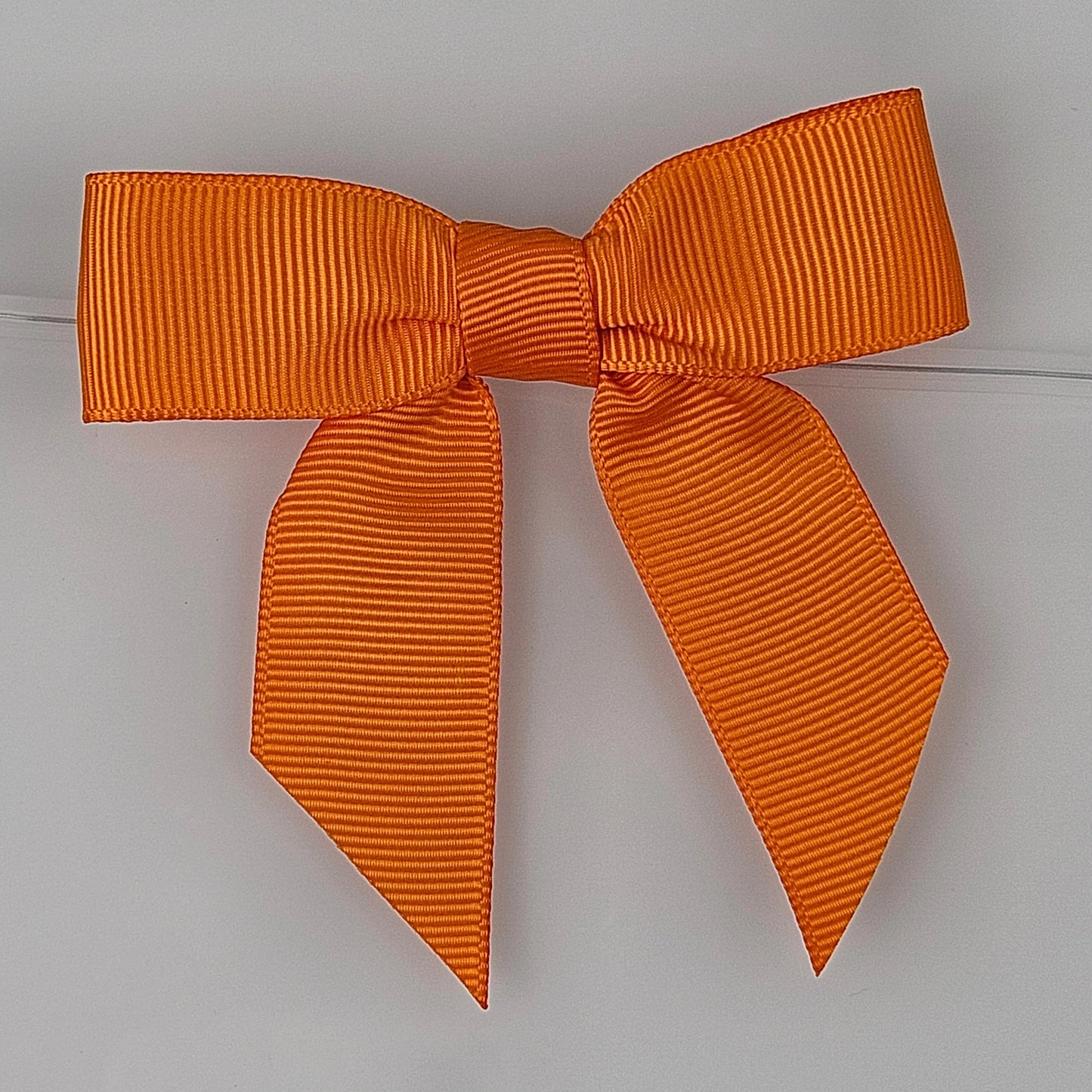 Bow - Tangerine Grosgrain