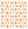 Pumpkin Face Background, Style 1