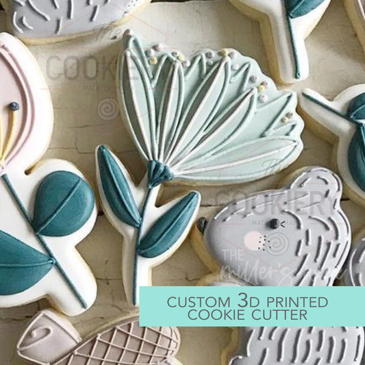 SPRING FLOWER COOKIE CUTTER, GARDENING COOKIE CUTTER - 3D PRINTED COOKIE CUTTER - TCK48167