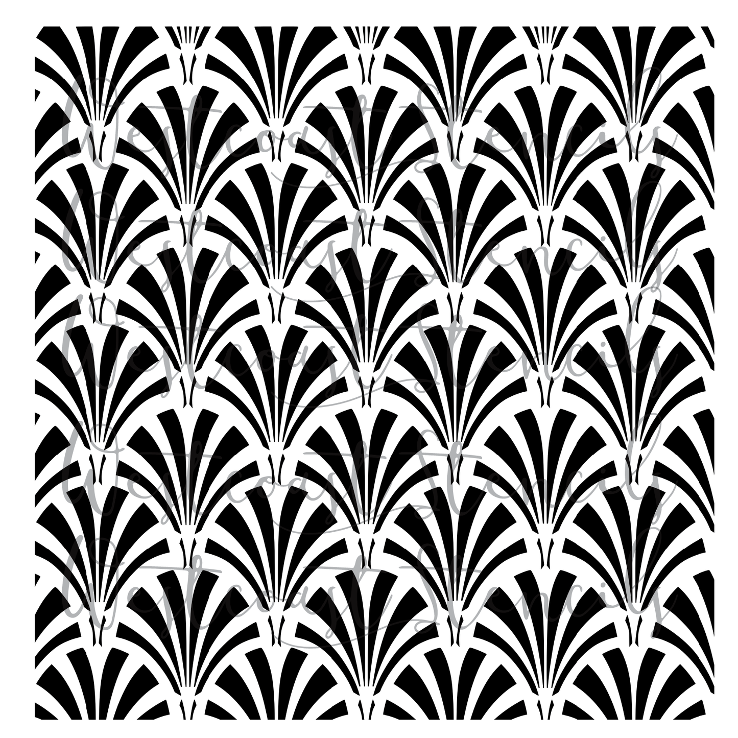 Art Deco Stencil, Style 1