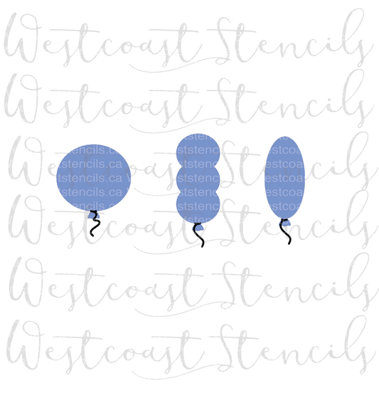 Balloon Set Stencil