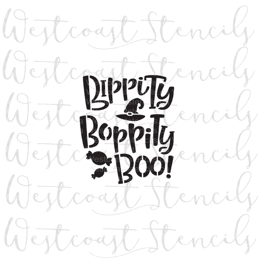 Bippity Boppity Boo Stencil