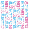 Boy? Girl? Stencil