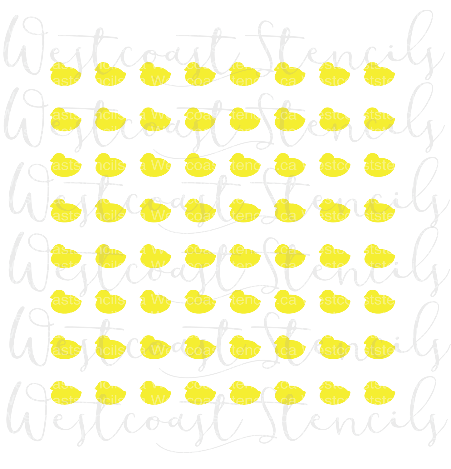 Chick Peep Sprinkle Stencil