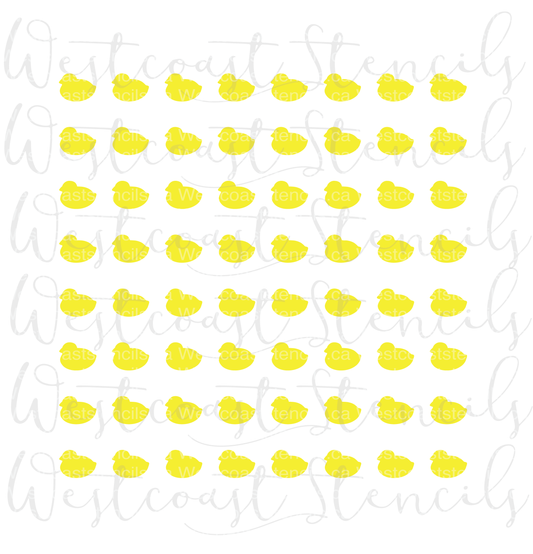 Chick Peep Sprinkle Stencil