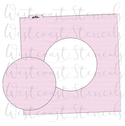 Masking Circle Stencil, 3"