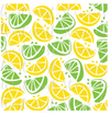 Citrus Slice Background Stencil