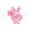 Bunny & Sign PYO Stencil - Drawn by Krista