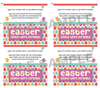 DIGITAL Easter Word Scramble Bag Topper