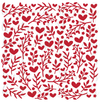 Garden of Hearts Stencil, 1 Piece