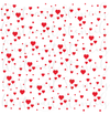 Heart Confetti Stencil