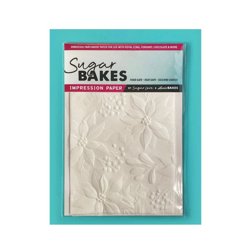 Holly Jolly - Sugar Bakes Impression Paper