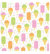 Ice Cream and Popsicles Stencil