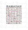 Ramadan Word Search, STYLE 1